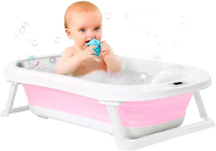 Bañera Tina Plegable Con Termómetro Con cojín - Image 10