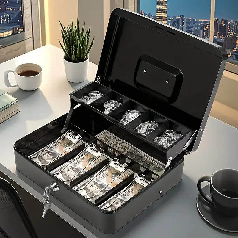 Caja de almacenamiento de efectivo con cerradura TT - Image 5