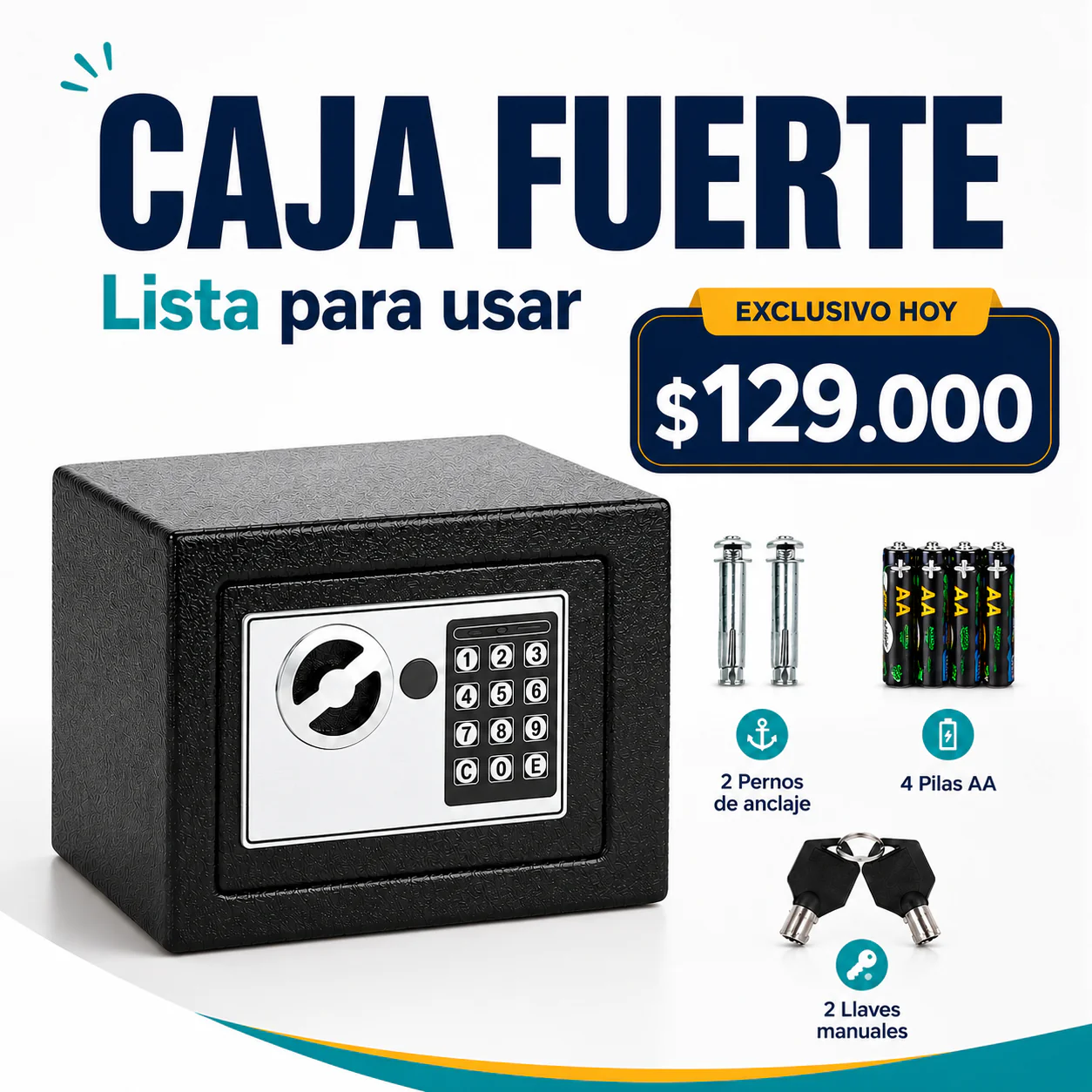 Caja Fuerte De Seguridad Digital - Image 8