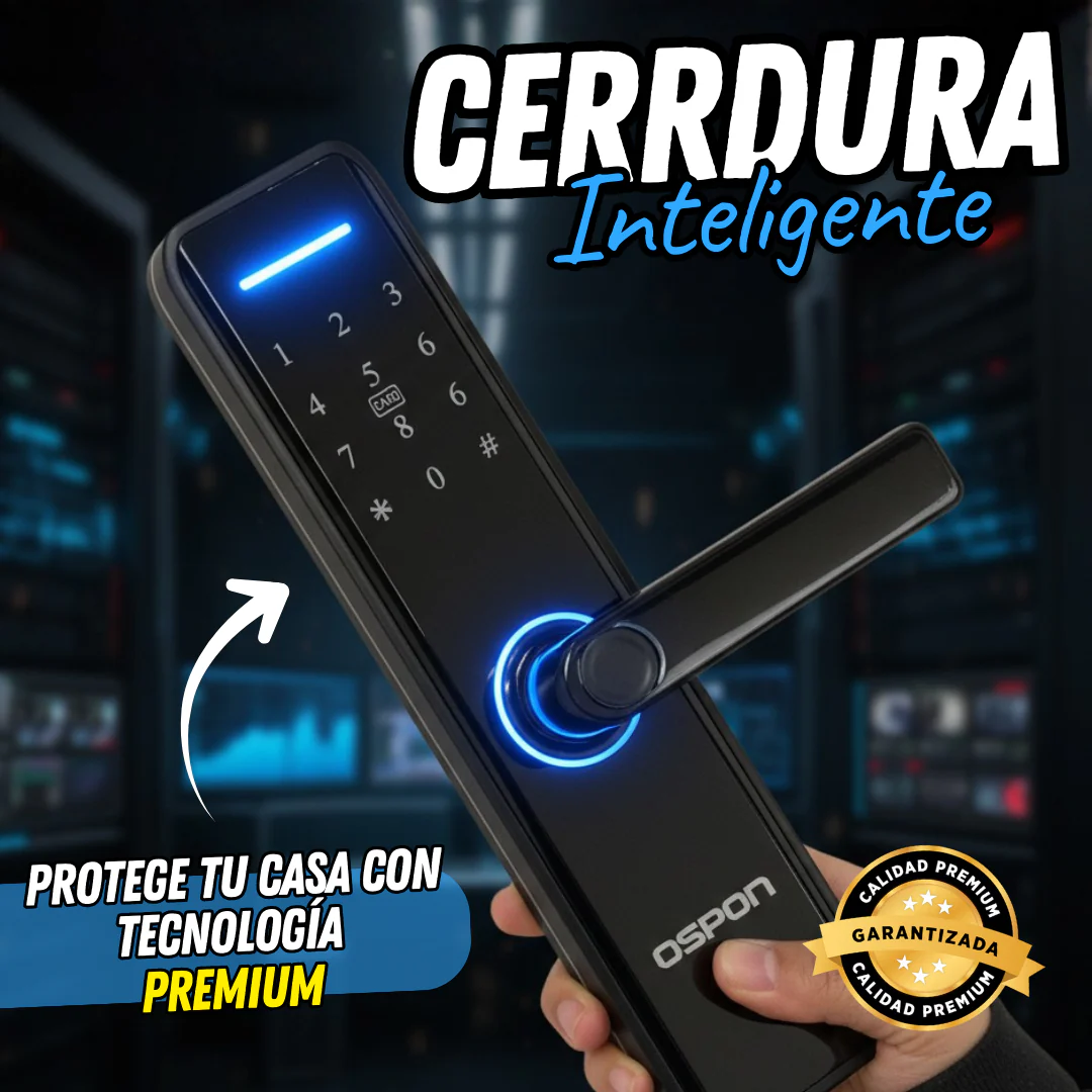 Cerradura Inteligente Con huella, pin, wifi, llave y tarjeta (TT) - Image 4