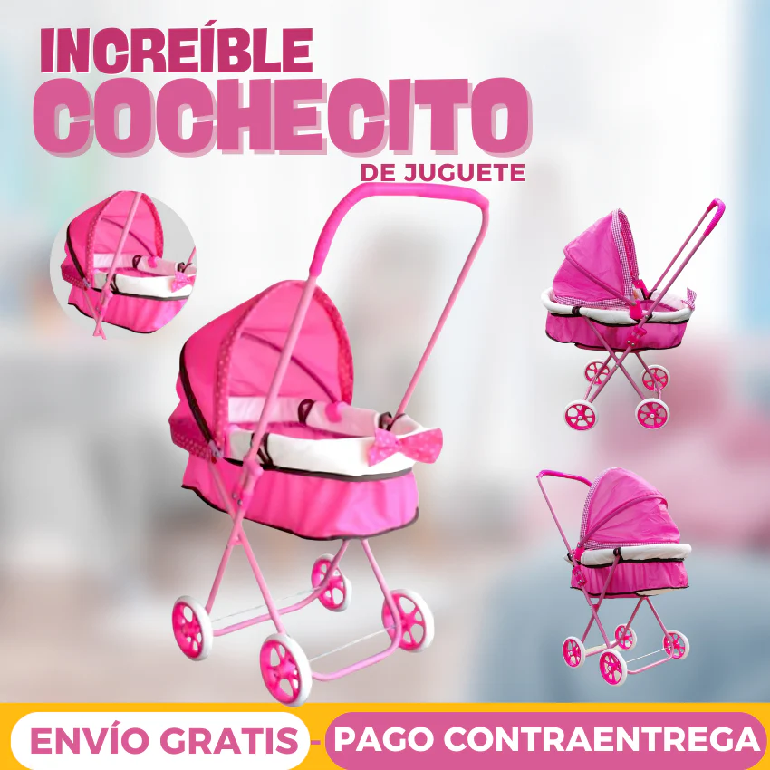 COMBO Cochecito con Cuna. Gratis cuaderno de pintura mágico - Image 8