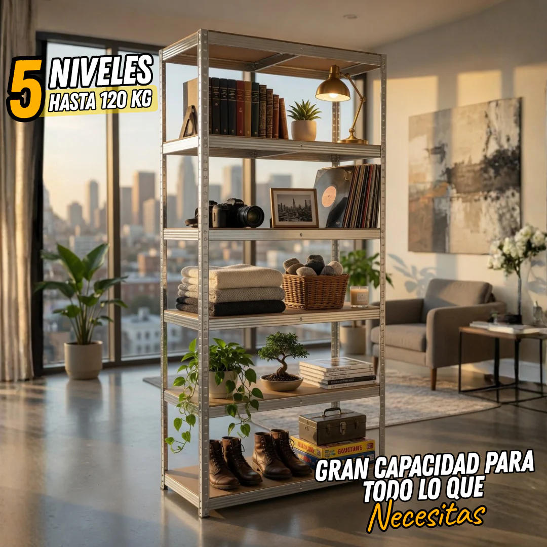 Estante 5 Niveles Personalizable & Pack Premium - Image 3