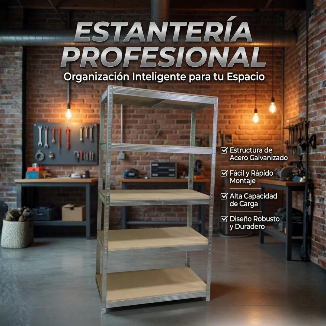 Estante 5 Niveles Personalizable & Pack Premium - Image 5