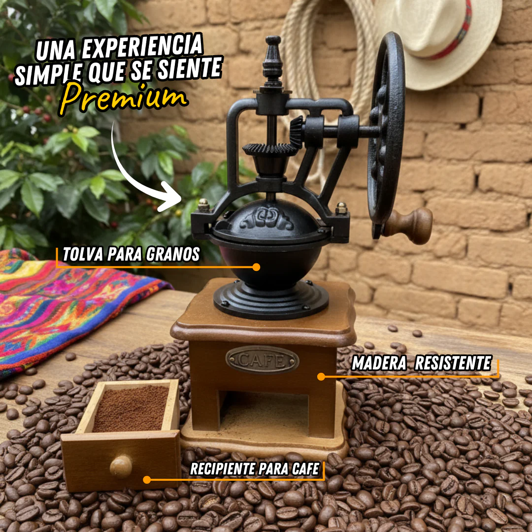 Molinillo de Café con Estilo Clásico - Image 2