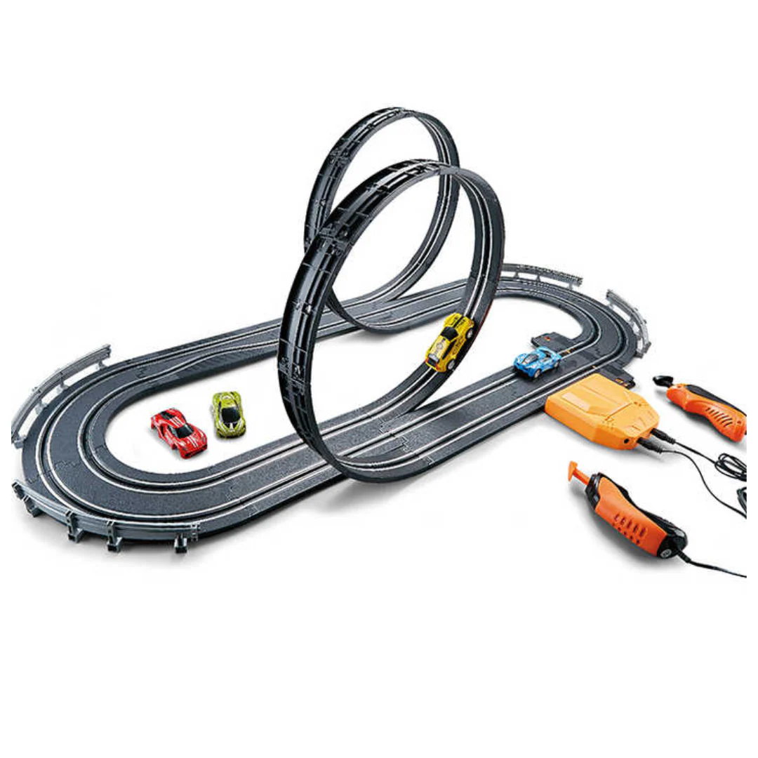 Pista De Carros Soba Slot Racing Track Master Con 4 Carros
