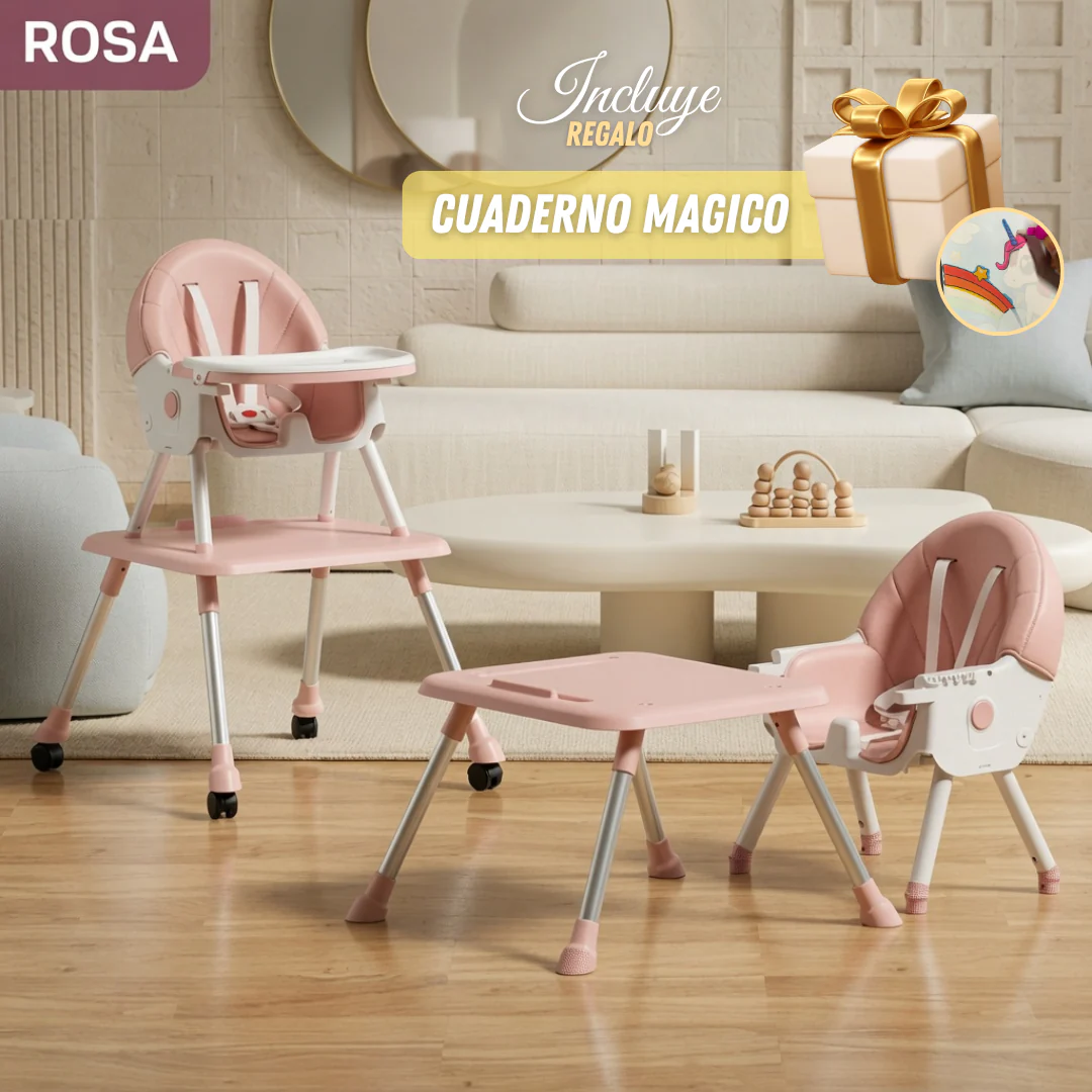 👶 Silla Comedor Evolutiva: Come, Juega y Aprende + 🎨 Cuaderno Mágico Gratis - Image 3