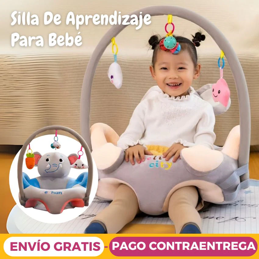 Silla De Aprendizaje De Peluche Para Bebé UNISEX