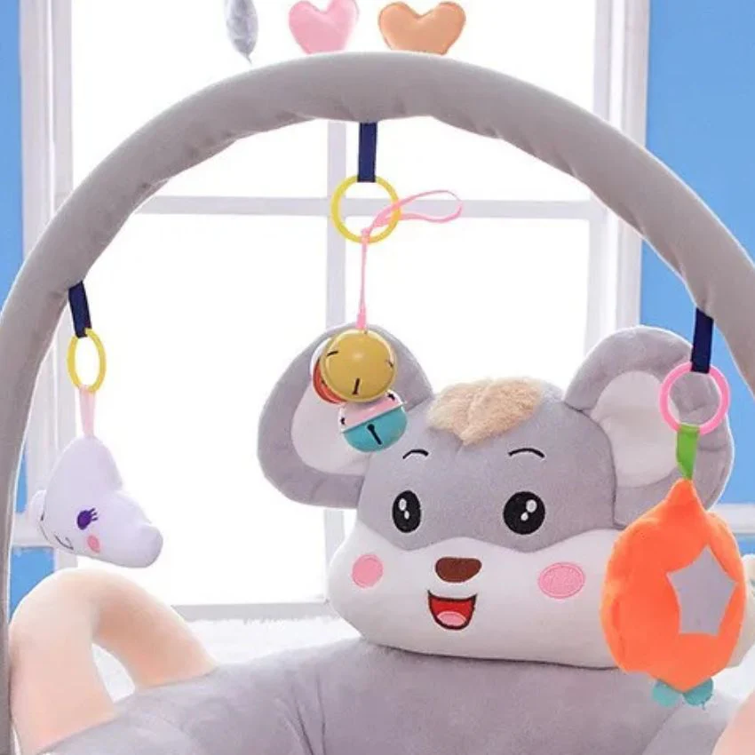 Silla De Aprendizaje De Peluche Para Bebé UNISEX - Image 4