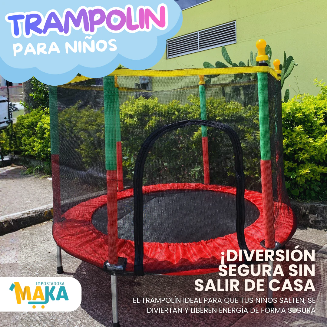 Trampolín Infantíl Recreativo, Interior o Exterior TT - Image 4