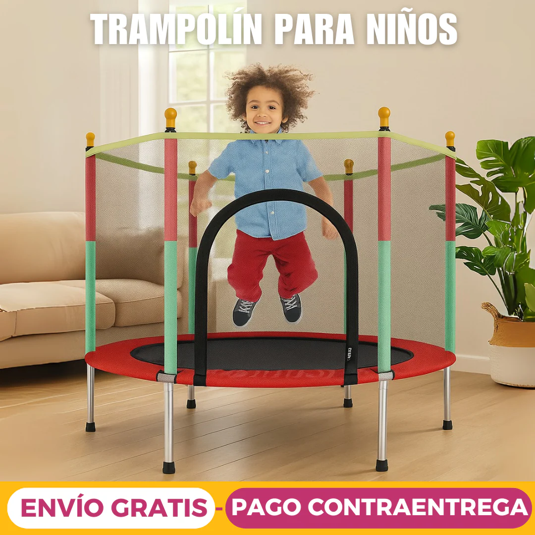 Trampolín Infantíl Recreativo, Interior o Exterior TT - Image 8